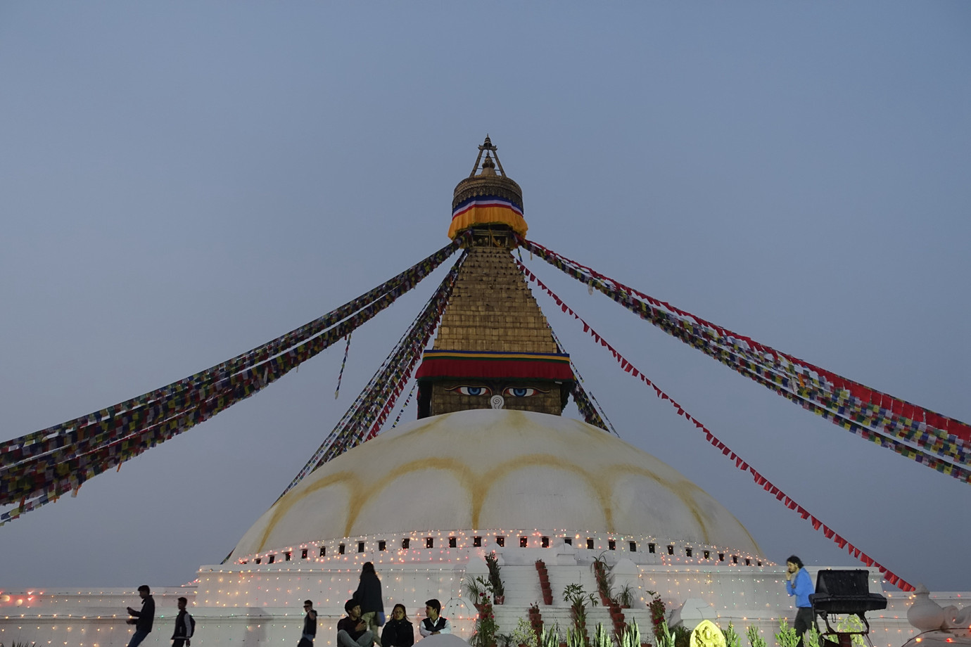 尼泊爾加德滿都-博拿佛塔 Boudhanath Stupa